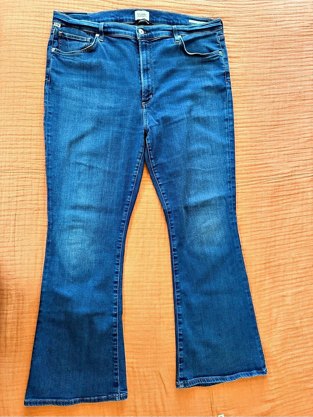Citizens of Humanity Lilah Flare Jeans in Blue Waist 34